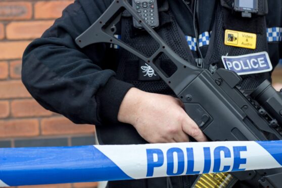 Armed police searched the Cove Bay area after a car was stolen in Bucksburn (Stock image). Image: Shutterstock