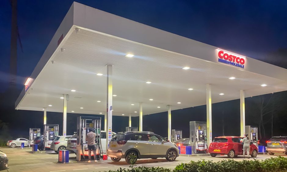 Westhill's Costco petrol station could look like this one in Reading, England. Image: Shutterstock