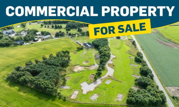 Kinloss Golf Club is one of this week's commercial property round-up highlights. Image: DCT Media/DM Hall