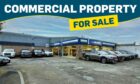 Aird Motors in Beauly is for sale. Image: DCT Media