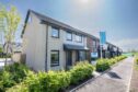 facade of a new build in Countesswells