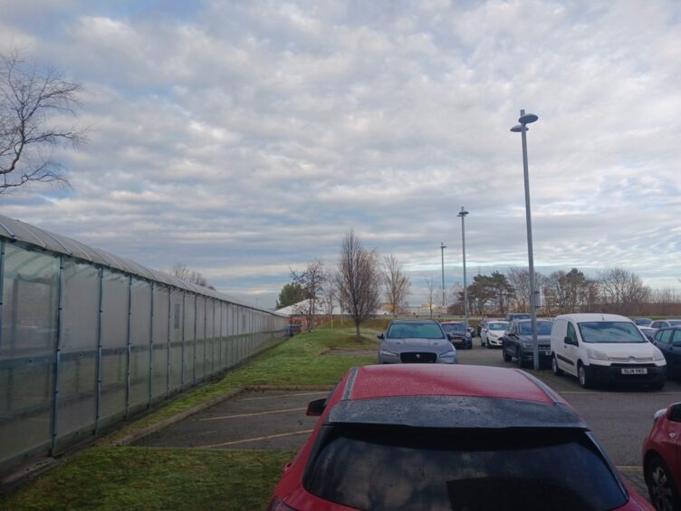 Aberdeen Airport.