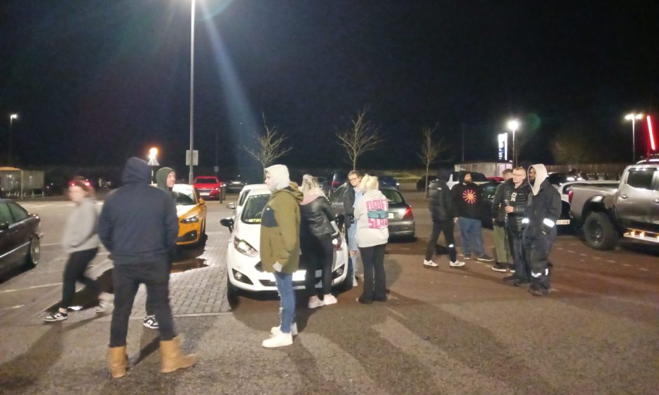 Ellon car meet.