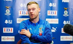 Inverness Caledonian Thistle player-assistant manager Billy Mckay speaking at a press conference at the Caledonian Stadium, Inverness.