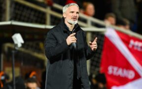 Former Aberdeen manager Jim Goodwin hospitalised after feeling unwell