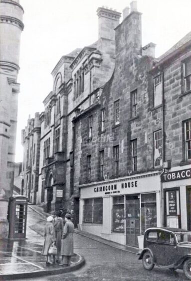 Exchange Place (now Castle Wynd), Inverness