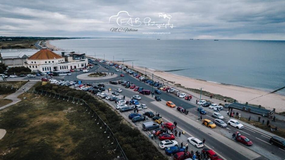 "Not So Mini Meet" Aberdeen beach.