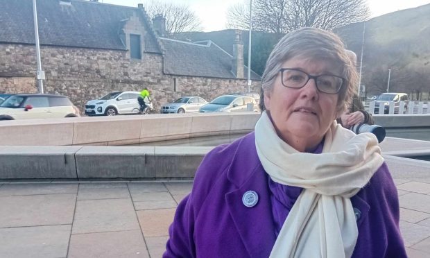 Aberdeen Waspi campaigner Linda Carmichael.