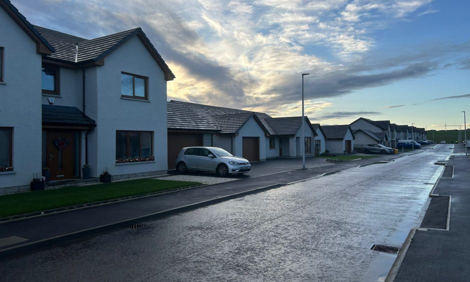 Some residents on Greenacres Avenue said they had to stay inside when the stink was particularly bad in the summer. Image: Isaac Buchan/ DC Thomson