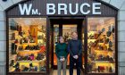 Dale and Steven Bruce, owners of WM Bruce shoe shop in Inverurie. Image: Isaac Buchan/DC Thomson.