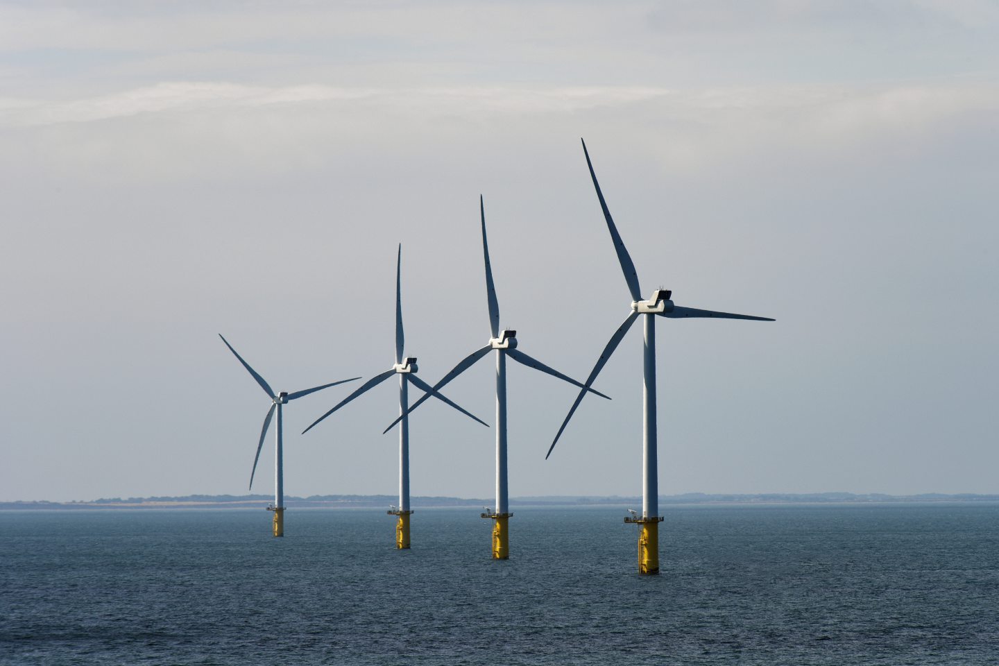 An offshore wind farm like one that will be central to Orkney Future Ports' success.