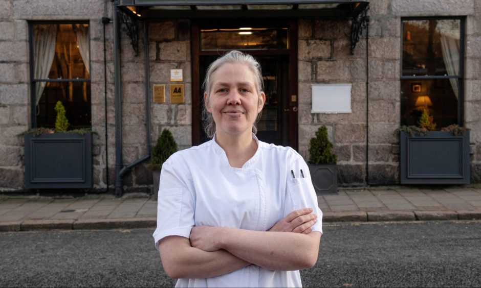 Balmoral Arms chef Tamarin Van Zyl