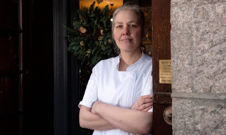 Balmoral Arms chef Tamarin Van Zyl