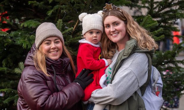 Inverurie Reindeer Parade 2024. Image: Darrell Benns/DC Thomson