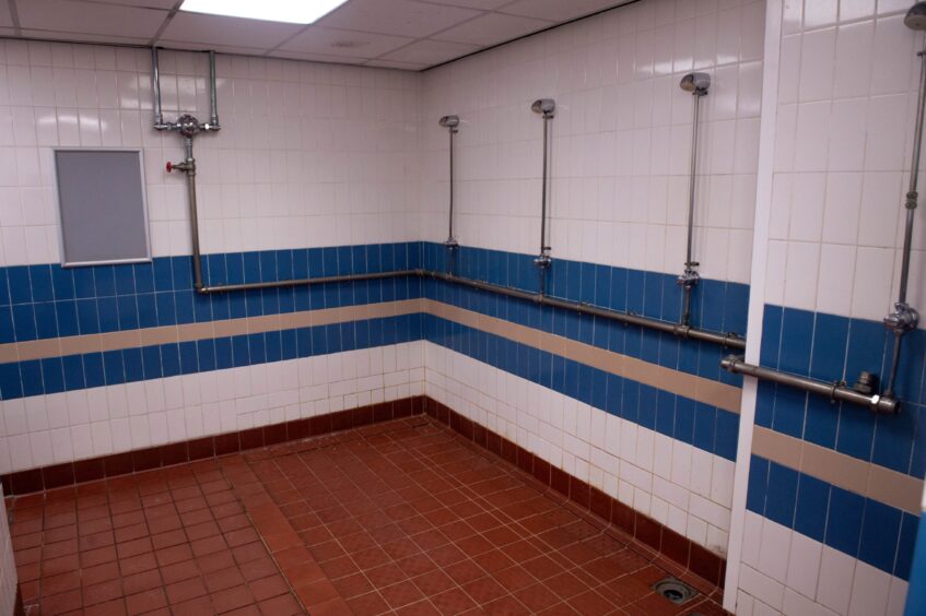 More modern showers are also to be fitted. Image: Darrell Benns/DC Thomson