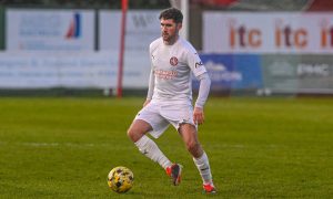 Tom Kelly, pictured, and Brora Rangers team-mate James Wallace have signed contract extensions.