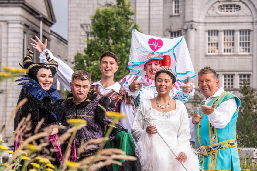 Cast of HMT Panto Sleeping Beauty