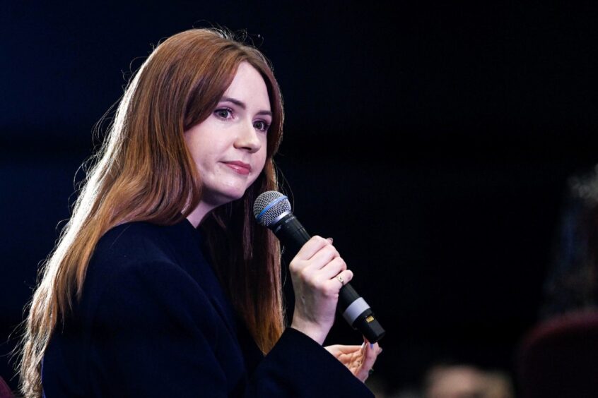 Karen Gillan in Aberdeen Comic Con