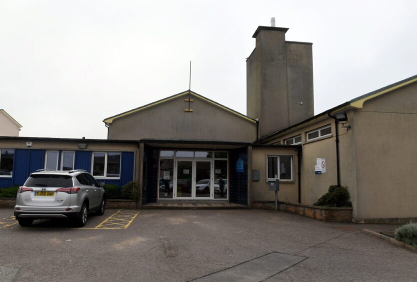 An exterior view of Macduff Primary School. 