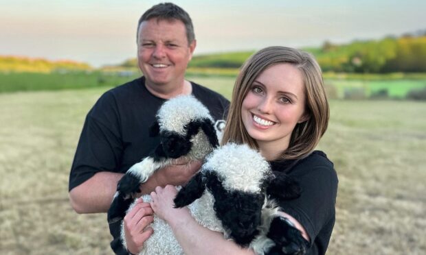 Christina Polson, owner of Farm Stop, with her dad Andrew. Image: Christina Polson