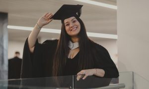 Gemmery Diamanti, from Italy, has celebrated her graduation. Image: RGU