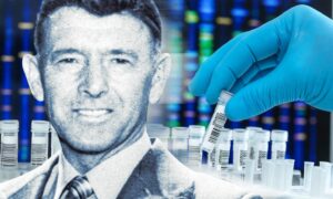 Using DNA is "probably the best chance" at catching George Murdoch's killer. Image: Family handout/Roddie Reid/DC Thomson