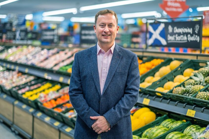 Graham Nicolson, of Aldi Scotland