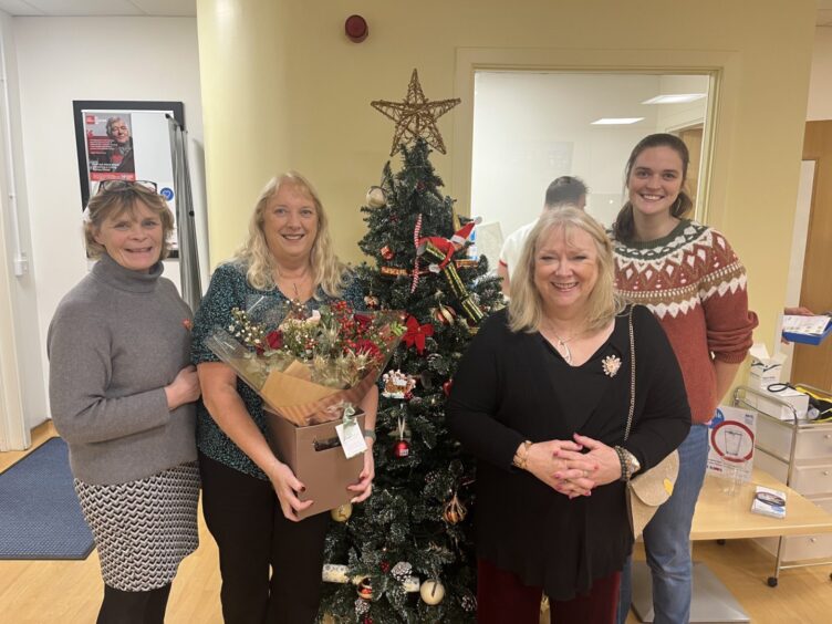 Joanna Blake, Emily Blake, Christeen Saward and Gaynor Bosson