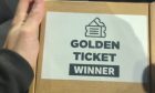 Golden Ticket winner Amazon box