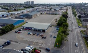 Lidl are still hopeful of moving next door. Image: Kenny Elrick/DC Thomson