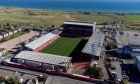 The Dons will stay at Pittodrie for the time being. Image: Kenny Elrick/DC Thomson