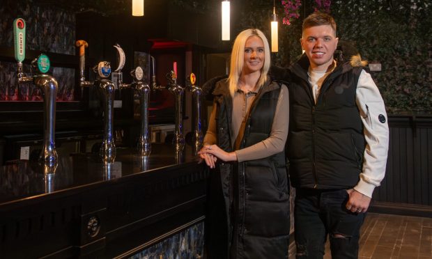 Martin and his wife Danielle are hoping to bring a taste of New York to the Granite City. Image: Kath Flannery/DC Thomson