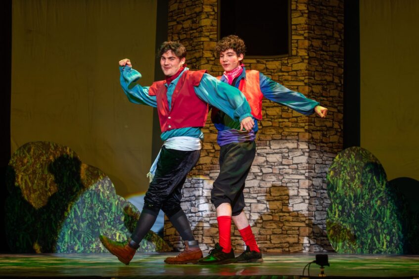 Joshua GT Horsfall as Finn and Dawson Horsfall as Dylan put in impressive performances. Image: Kath Flannery/DC Thomson.