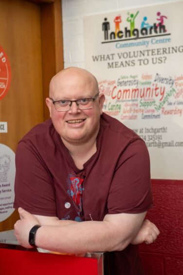 Scott Beattie, assistant manager at Inchgarth Community Centre in Garthdee, Aberdeen. 