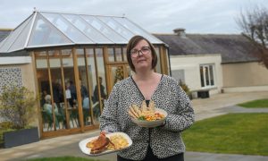 Lorna Younge runs Trellis coffee shop in Newburgh, one of three generations in her family working there. Image: Kath Flannery/DC Thomson