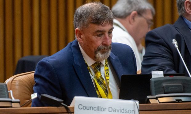 Aberdeen councillor Derek Davidson.