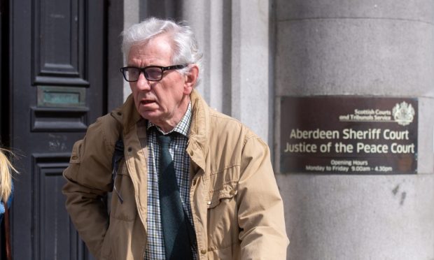 Richard Kearsey appeared for sentencing at Aberdeen Sheriff Court after admitted possessing child abuse material. 
Image: DC Thomson