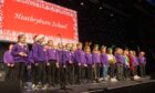 Heathryburn School performing. Image: Kami Thomson/DC Thomson