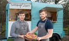 Brothers Rory and Craig Thomson run Pizza Box, a food truck in Aberdeenshire. Image: Kami Thomson/DC Thomson