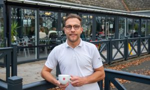 Duthie park cafe manager Damian Panikowski. Image: Kami Thomson/DC Thomson