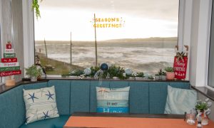 The view from Harbour Dunes cafe at Cruden Bay. Image: Kami Thomson/DC Thomson