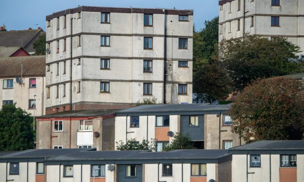 Over 500 homes are set to be demolished. 
Image: Kami Thomson/DC Thomson