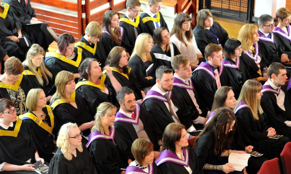 UHI graduates. 