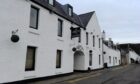 The brawl took place outside the Arch Inn in Ullapool.