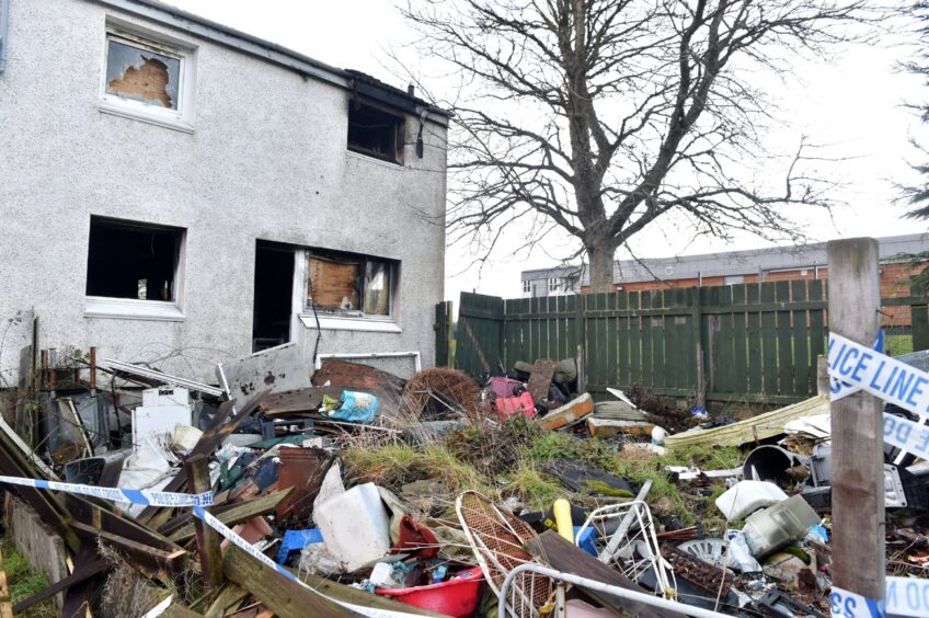 Inverness house fire.