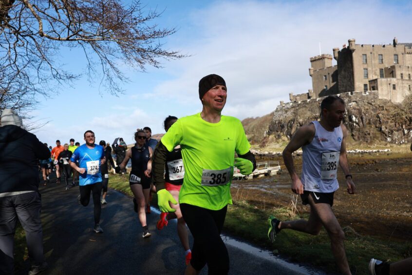 entrants on the Race Dunvegan course last year 