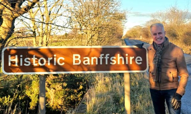 Robert Lovie says Banffshire is where he is happiest.