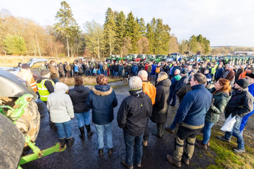 North-east tractor rally.