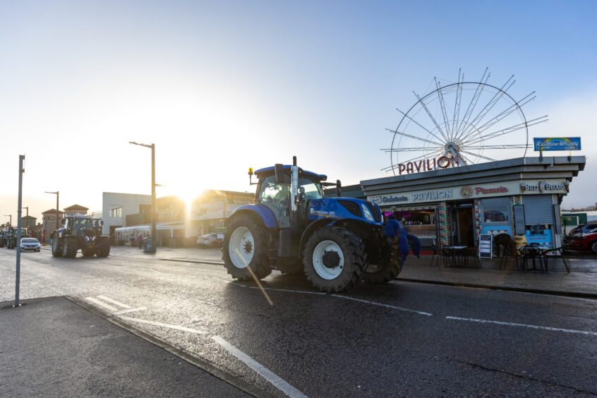 North-east tractor rally.