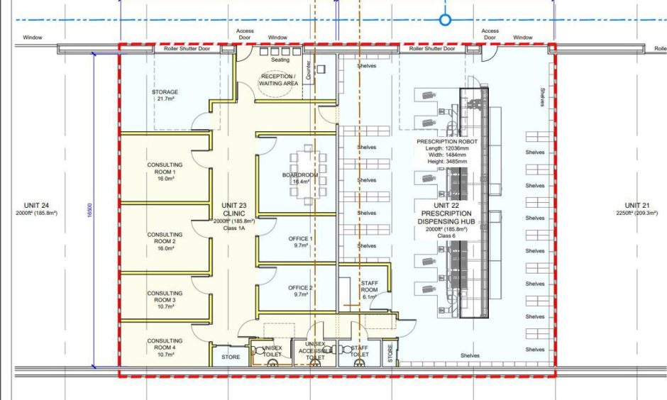 Drawings show how the unit could look after Porter's move in. Image: McGregor Garrow Architecture